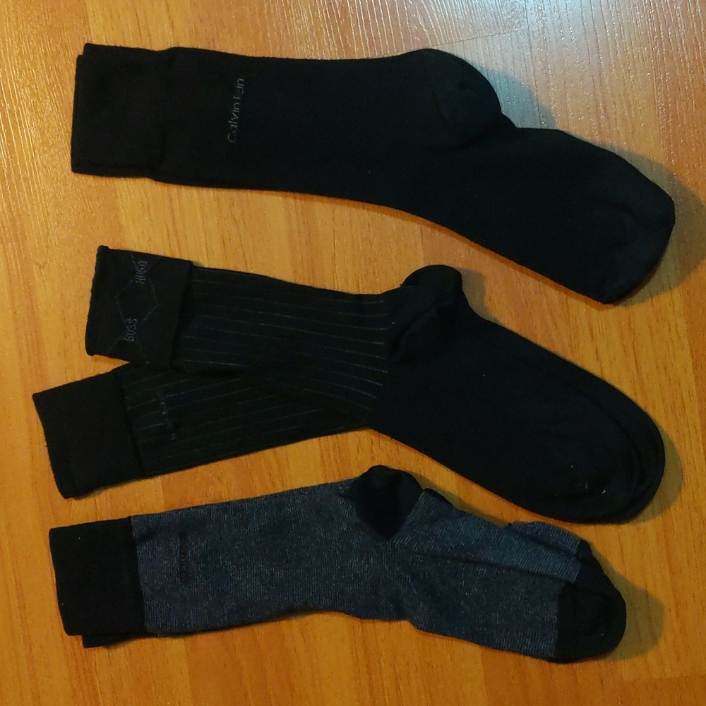 💎2/$20  MENS HUGO BOSS & CALVIN KLEIN DRESS SOCKS